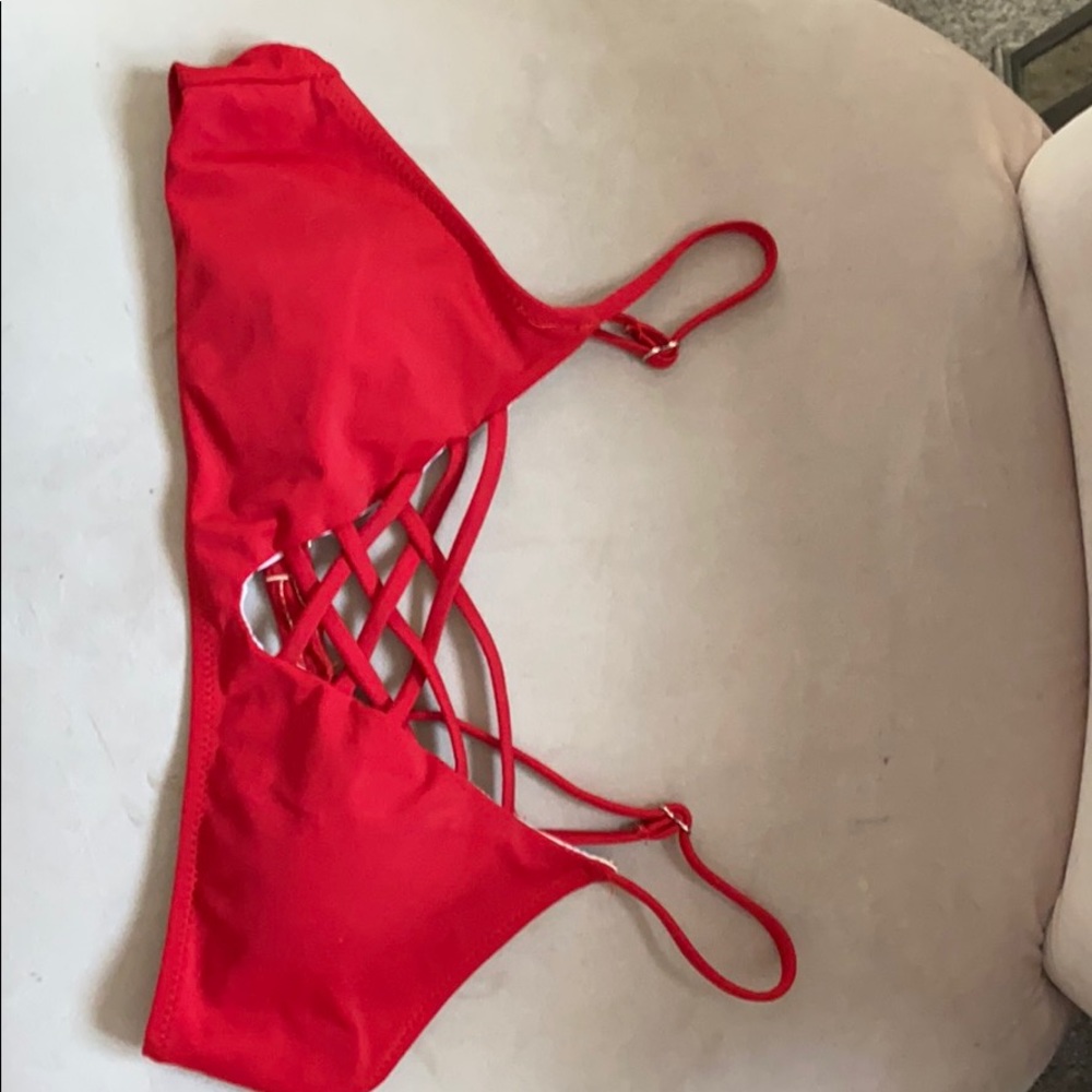 Red Bikini Top